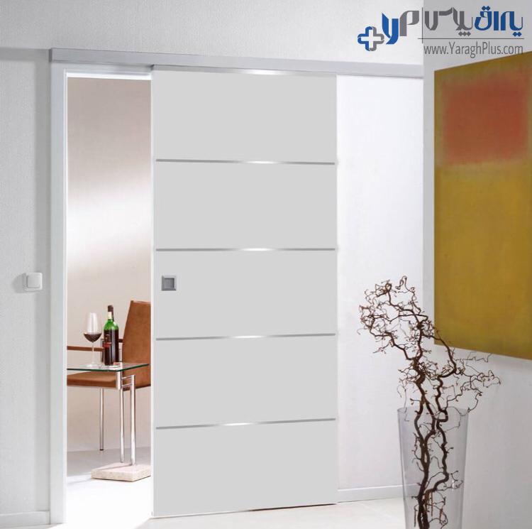 مکانیزم وال‌هنگ تک درب چوبی بدون پروفیل کف فانتونی K103