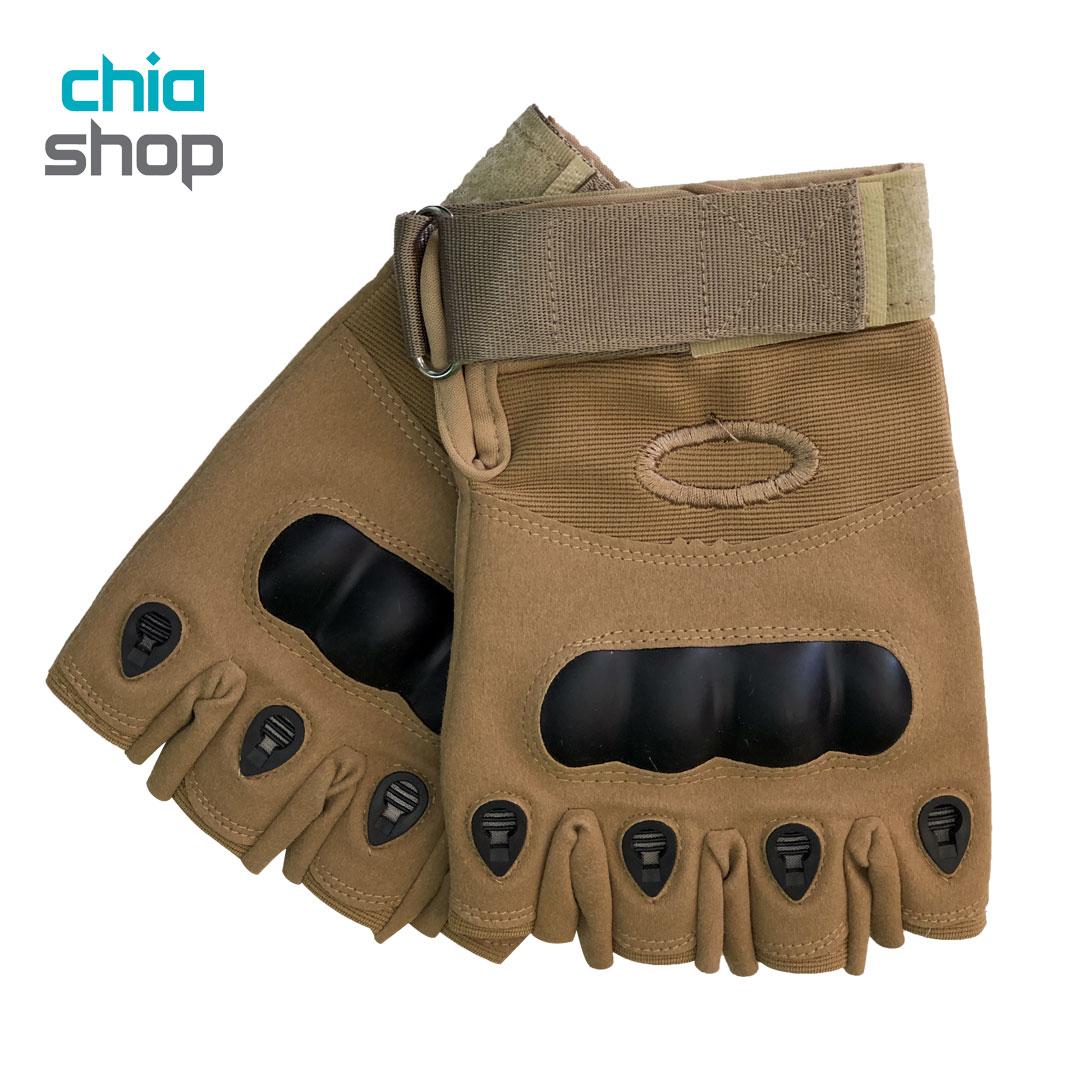دستکش تاکتیکال نیم پنجه اوکلی مدل OAKLEY Gloves 005