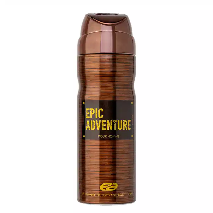اسپری خوشبو کننده بدن مردانه عماد آرا مدل Epic Adventure حجم 200 میلی لیتر