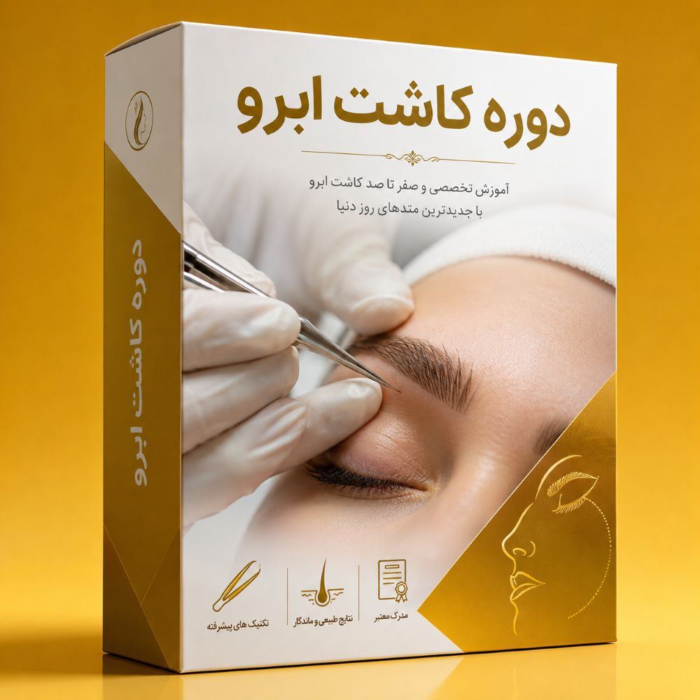 دوره آنلاین کاشت ابرو