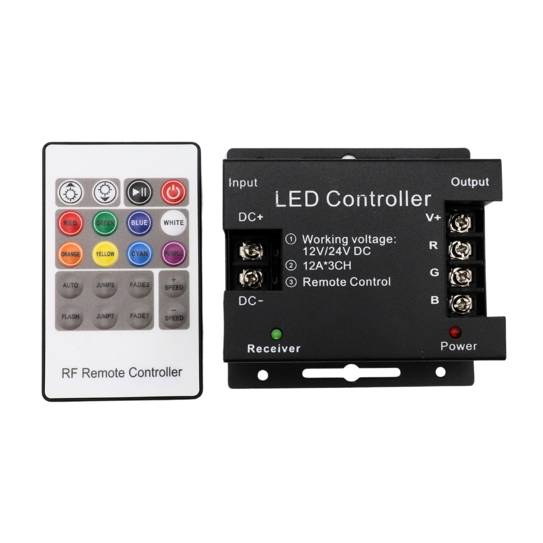 ریموت 36 آمپر24 کلید RGB