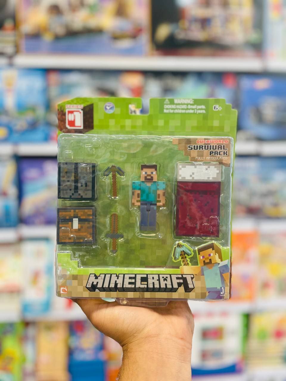 فیگور ماینکرافت پک بقاء  | Minecraft Survival Pack