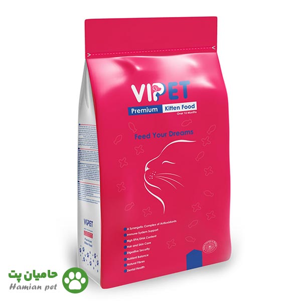 غذای بچه گربه وی پت (vipet) وزن 10 کیلوگرم