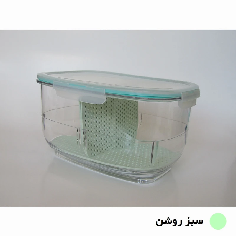 باکس میوه کوچک لیمون کد 183035 - سبز