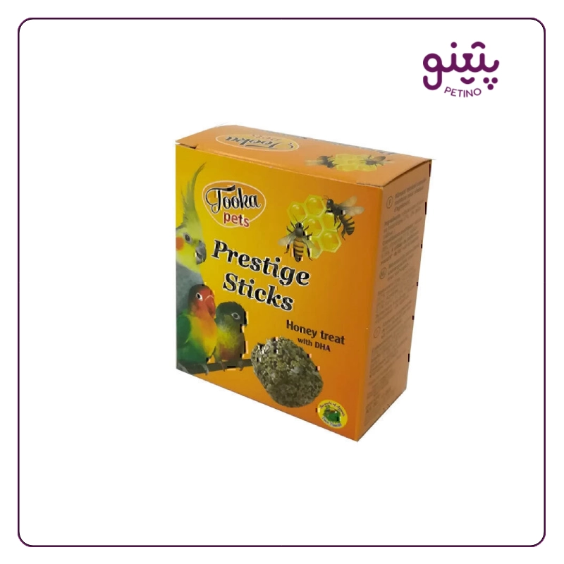 تشویقی پرندگان توکا پت مدل استیک عسلی