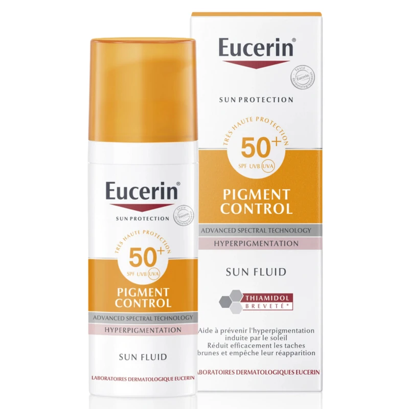 فلوئید ضد آفتاب بدون رنگ اوسرین SPF 50 ضد لک انواع پوست