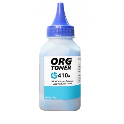 تونر شارژ 90g کارتریج اچ پی 410A آبی Toner HP 410A Cartridge cyan