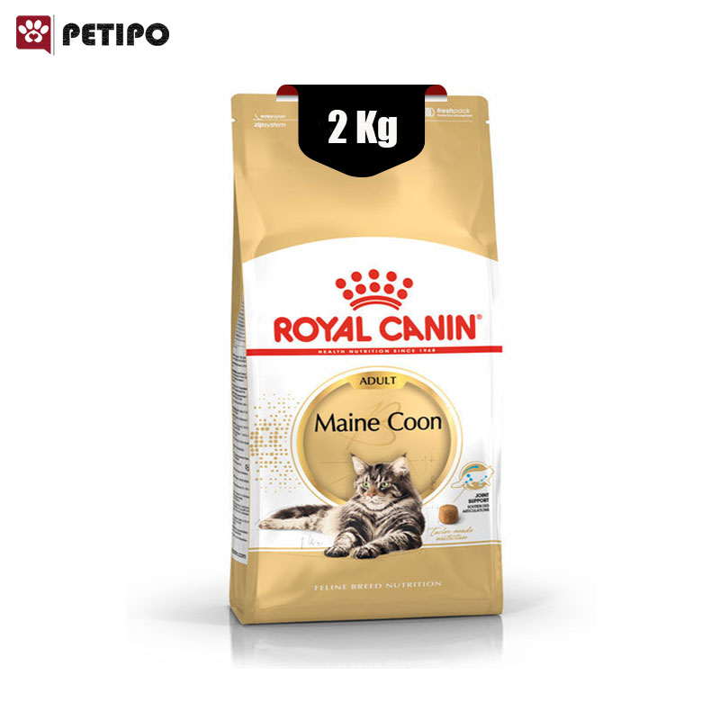 غذای خشک گربه مین کون ادالت رویال کنین (Royal Canin Cat Maine Coon Adult) وزن 2 کیلوگرم