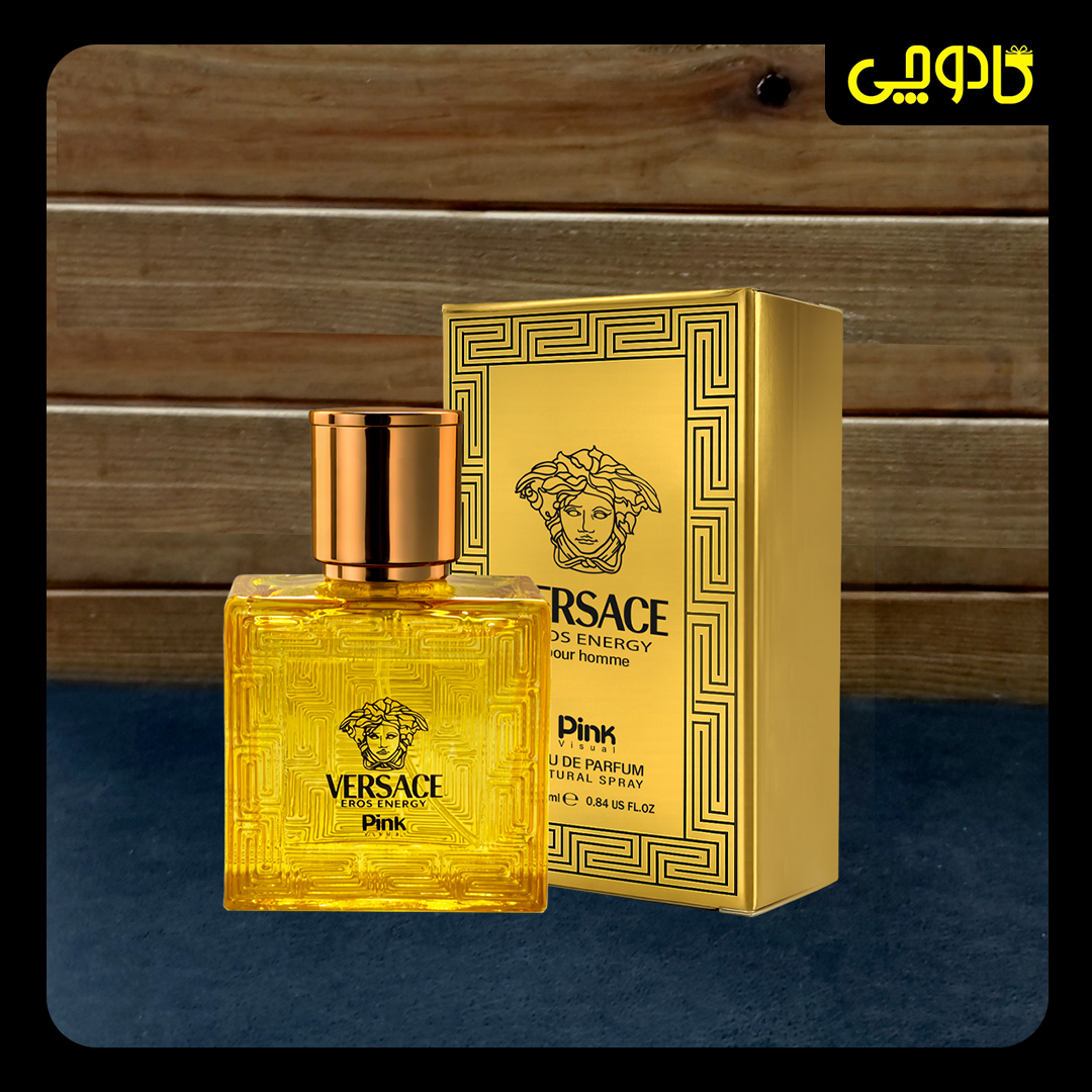 ادوپرفیوم مینیاتوری مردانه پینک ویژوآل Pink مدل ورساچه اروس انرژی Versace Eros Energy حجم 30 میلی لیتر