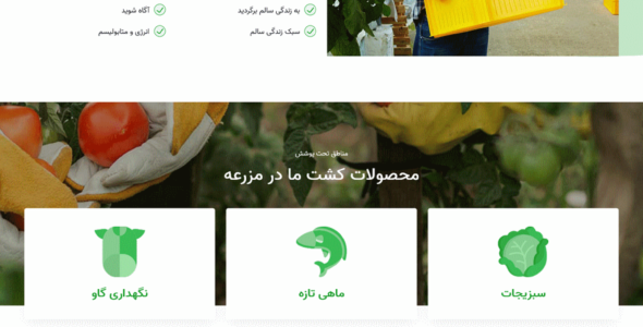 قالب Trifles | قالب HTML محصولات کشاورزی و موادغذایی ارگانیک