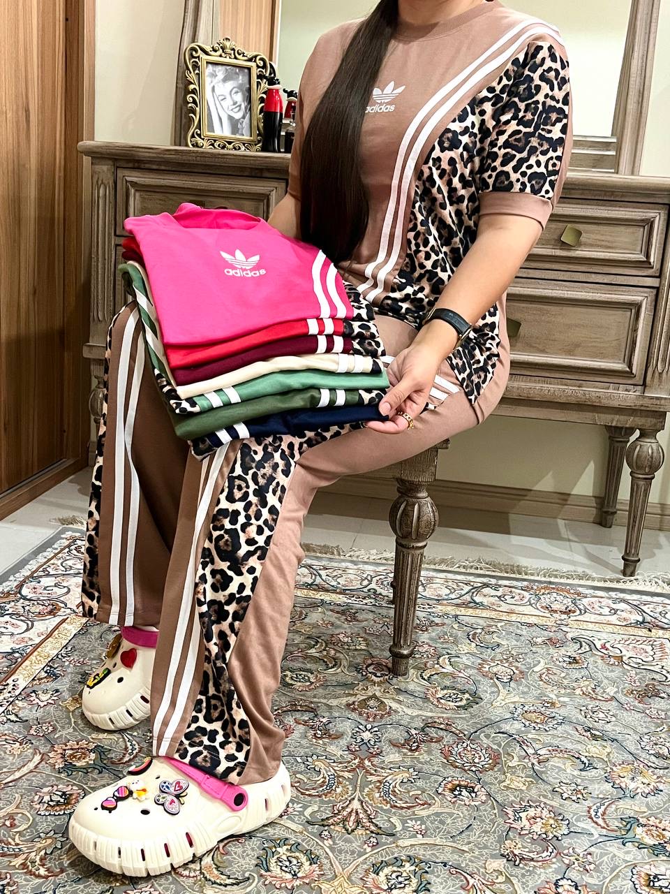 ست آدیداس پلنگی