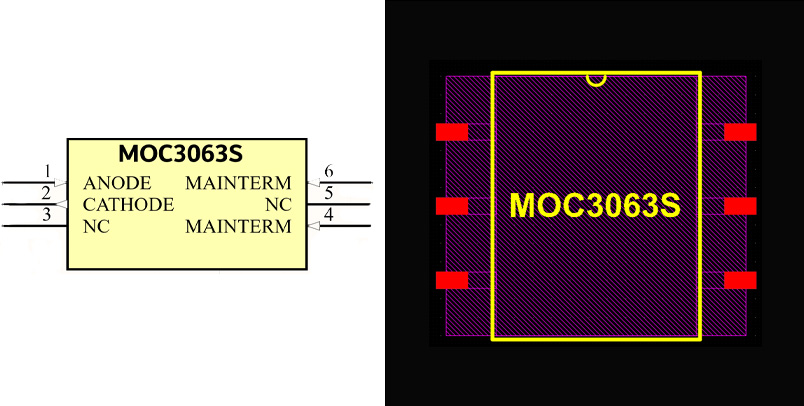 فوت پرینت MOC3063S