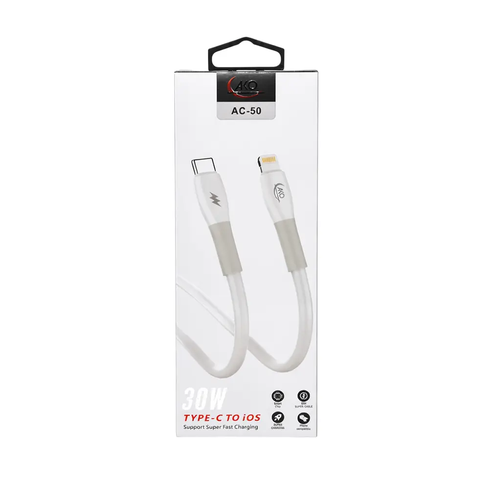 کابل تایپ سی به لایتنینگ آکو ( AKO ) مدل AC-50