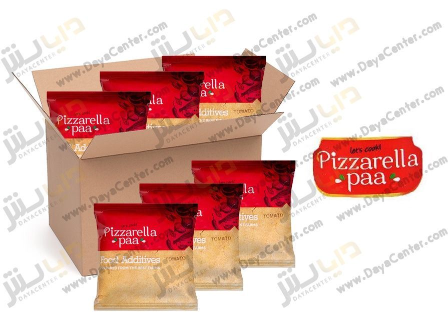 پودر گوجه فرنگی پیزارلا پا کارتن 25 عددی