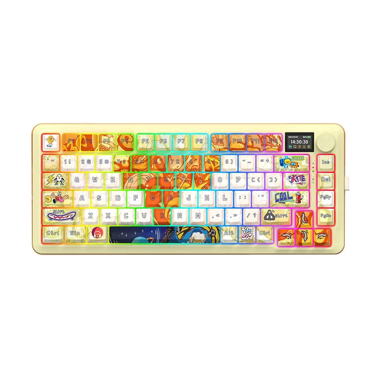 کیبورد ردراگون REDRAGON K708 GF FLEKACT PRO ART