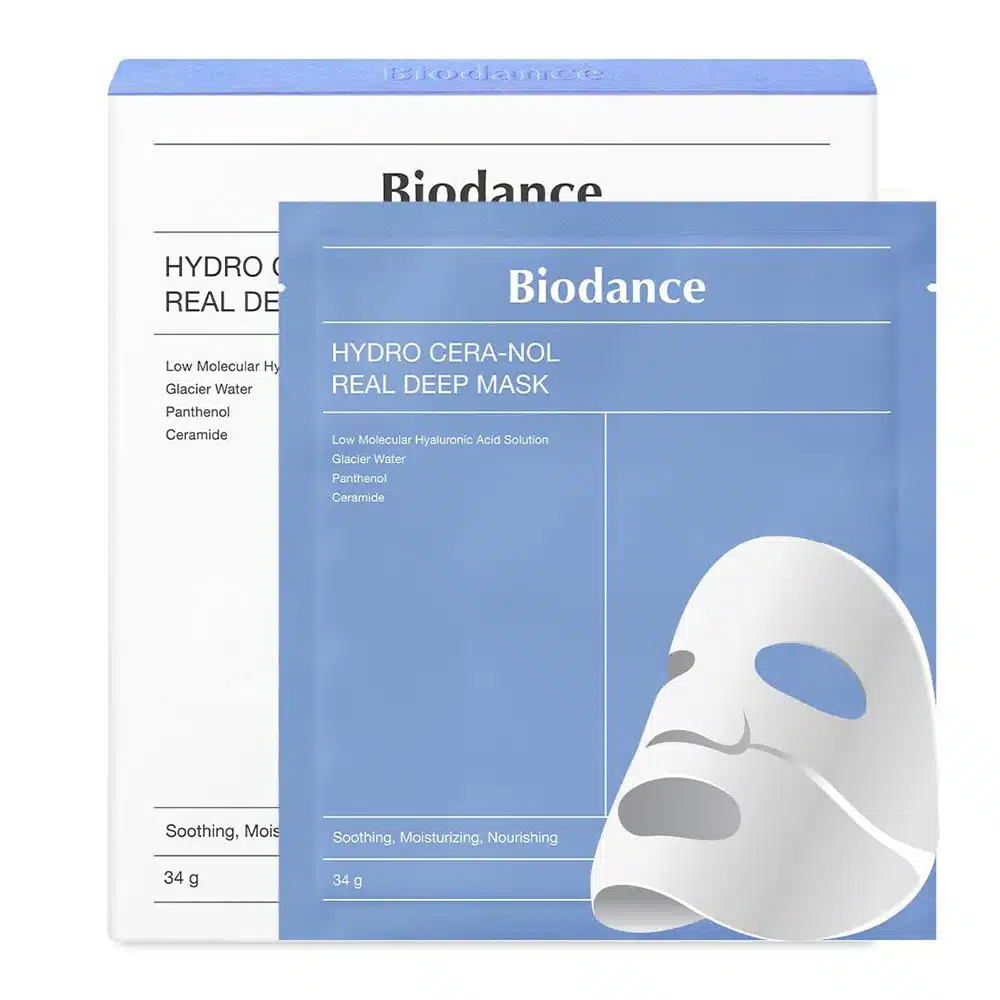 ماسک ورقه ای HYDRO CERA-NOL بایودنس biodance