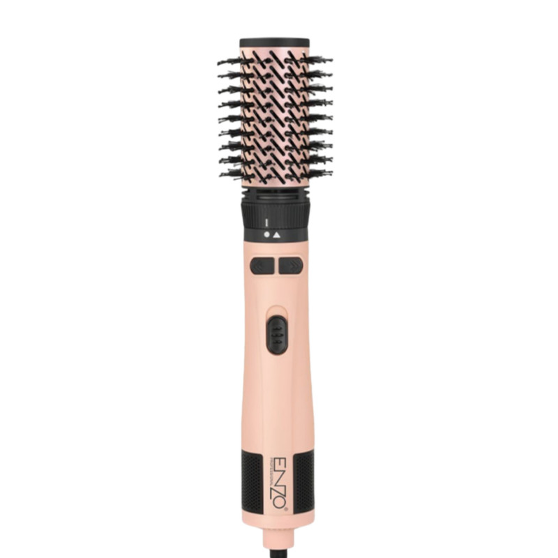 سشوار چرخشی 1500 وات انزو پروفیشینال مدل EN-760A 7in1 - مشکی - کرم