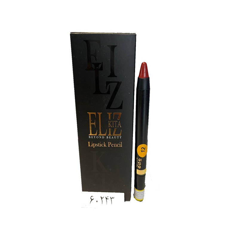 رژ لب مدادی الیز کیتا شماره 12