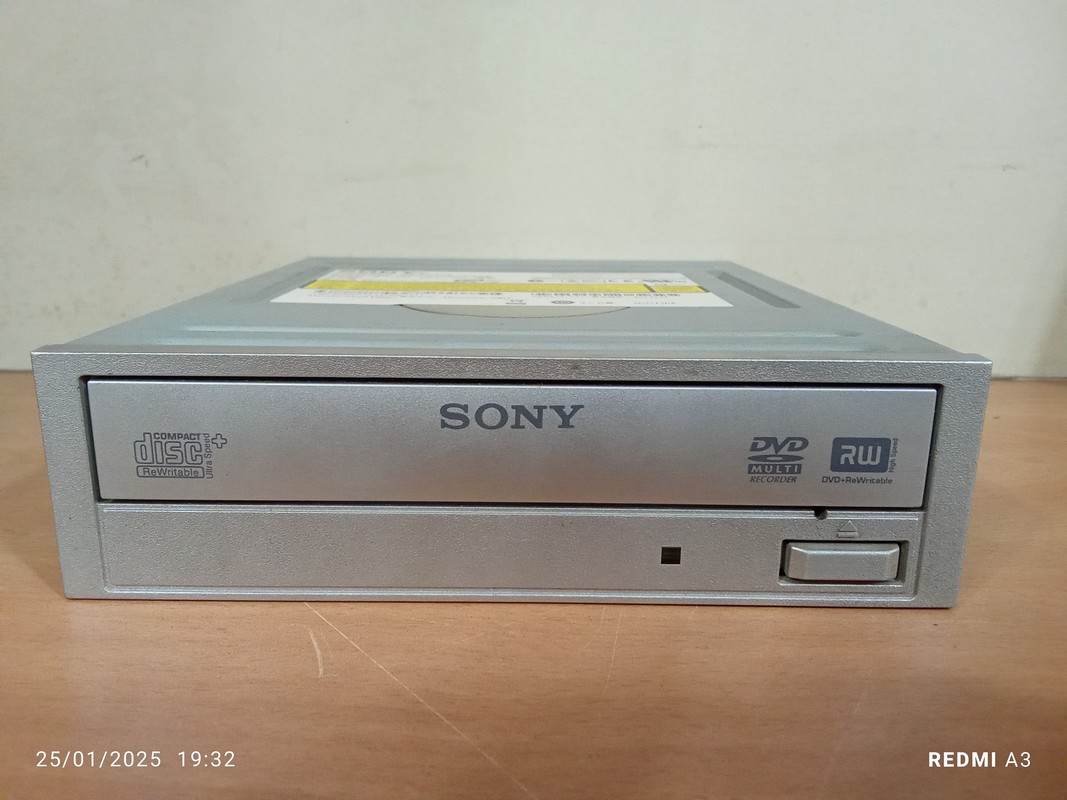 دی وی دی رایتر سونی نقره ای مدل DRU-190A