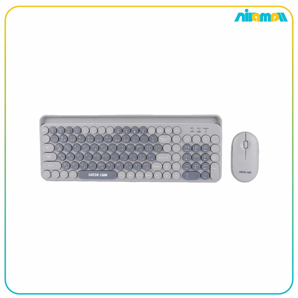 کیبورد و ماوس بی سیم گرین لاین مدل Wireless duo Mouse Keyboard