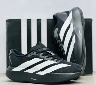 کتونی آدیداس آدیزیرو سایز 41 تا 45 مشکی سفید ADIDAS ADIZERO - سایز 43