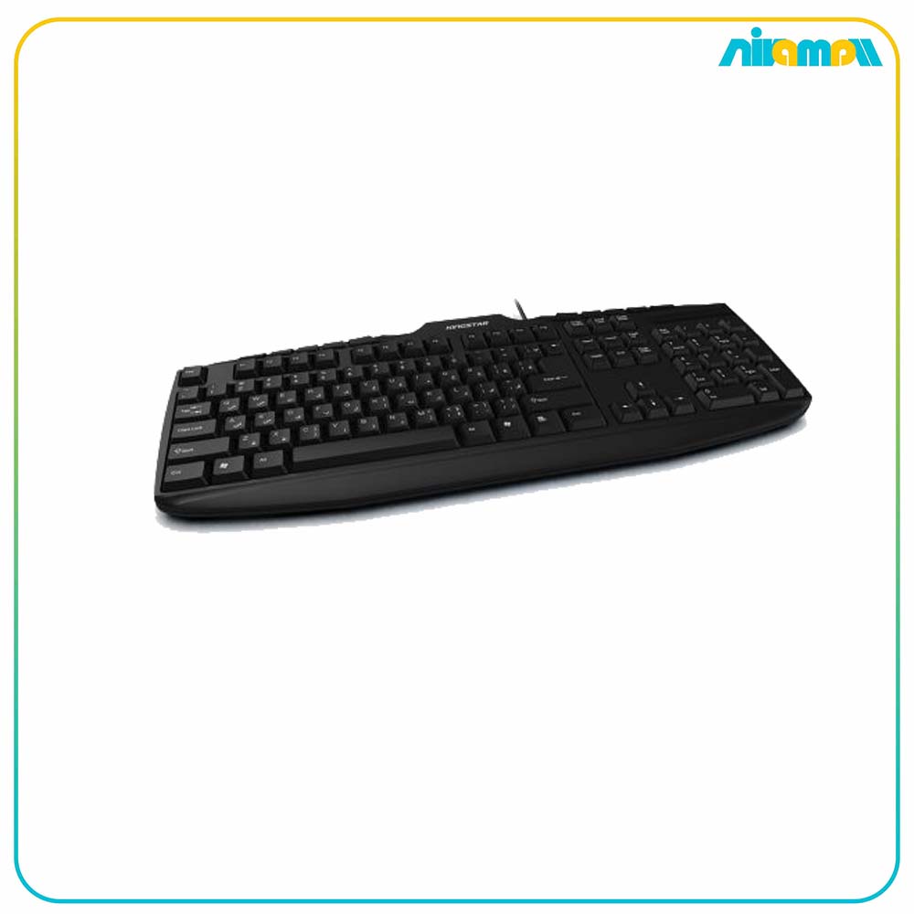 کیبورد با سیم کینگ استار مدل KB63