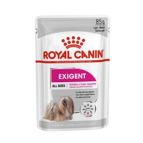 غذای پوچ سگ رویال کنین مدل Exigent وزن 85 گرم