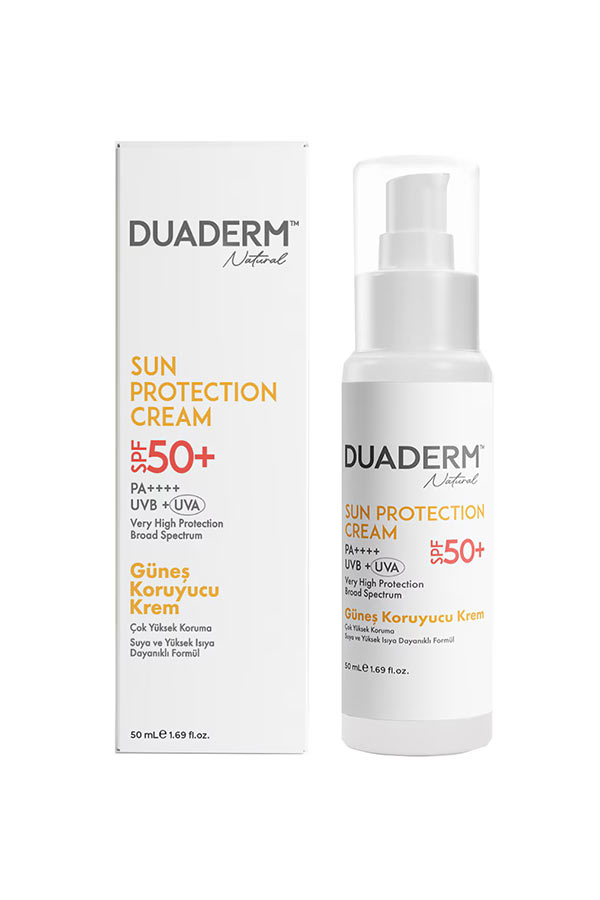 کرم ضد آفتاب طبیعی صورت Duaderm