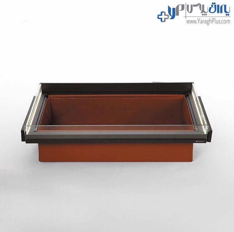 باکس چرمی ریلی داخل کمد لباس با بدنه LED قابل رگلاژ آرام بند یونی هاپر WS4162