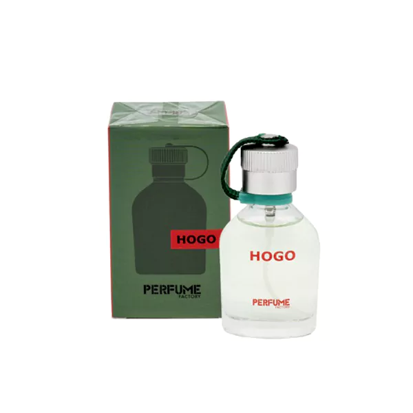 ادکلن مینیاتوری مردانه هوگو برند پرفیوم فکتوری حجم ۳۰ میل HOGO Perfume Factory