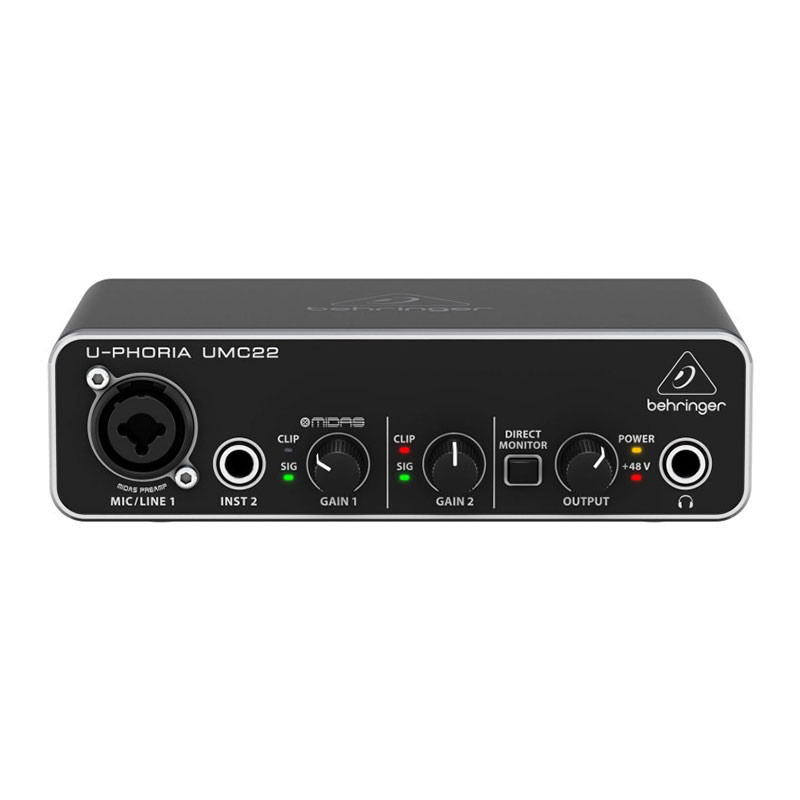 کارت صدا Behringer UMC22 (کپی)