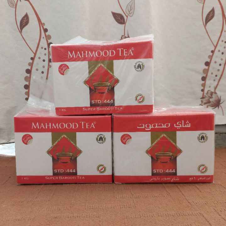 چای سوپر باروتی محمود یک کیلویی کد ۴۴۴ | طعم اصیل سریلانکا با رنگ‌دهی و عطری بی‌نظیر