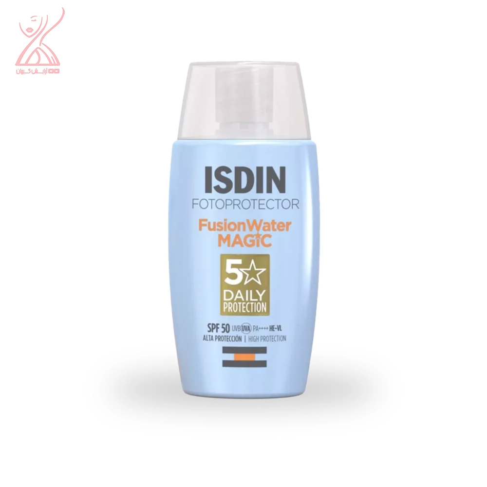 ضد آفتاب مجیک فیوژن واتر SPF50 ایزدین Isdin Fusion Water Magic