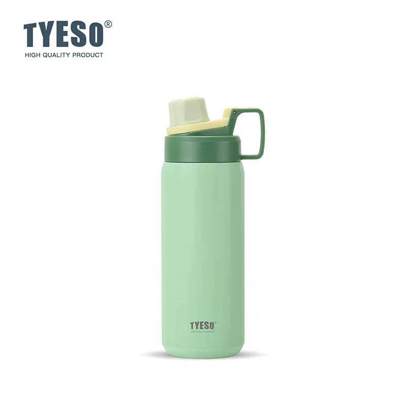 تراول ماگ آسان نوش دسته دار 750 میل تایسو Tyeso رنگ سبز