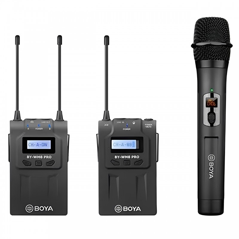 میکروفون بویا مدل BOYA BY-WM8 Pro K4 با دوسال گارانتی بویا ایران
