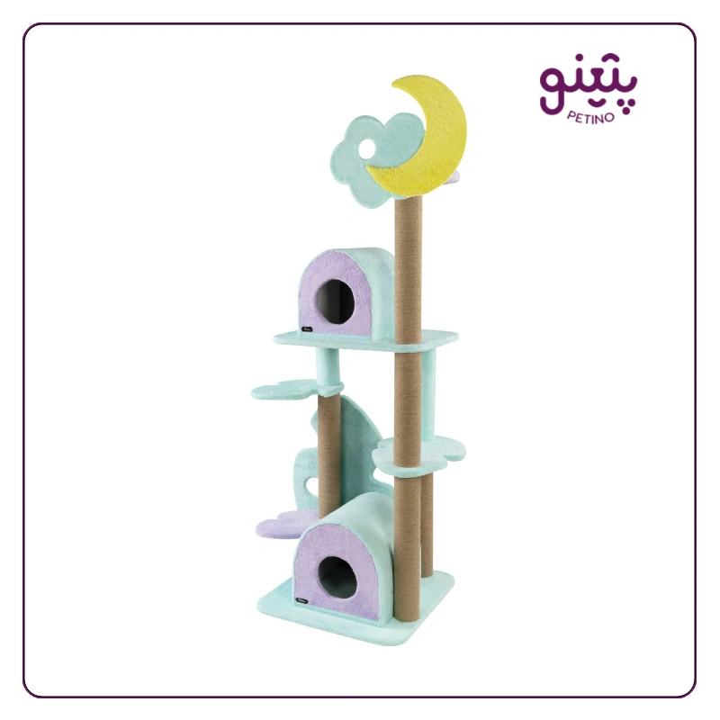 درخت گربه نیناپت مدل ابر و ماه کد c