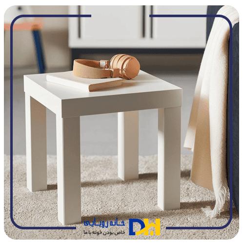 میز عسلی چوبی کوتاه ایکیا LACK
