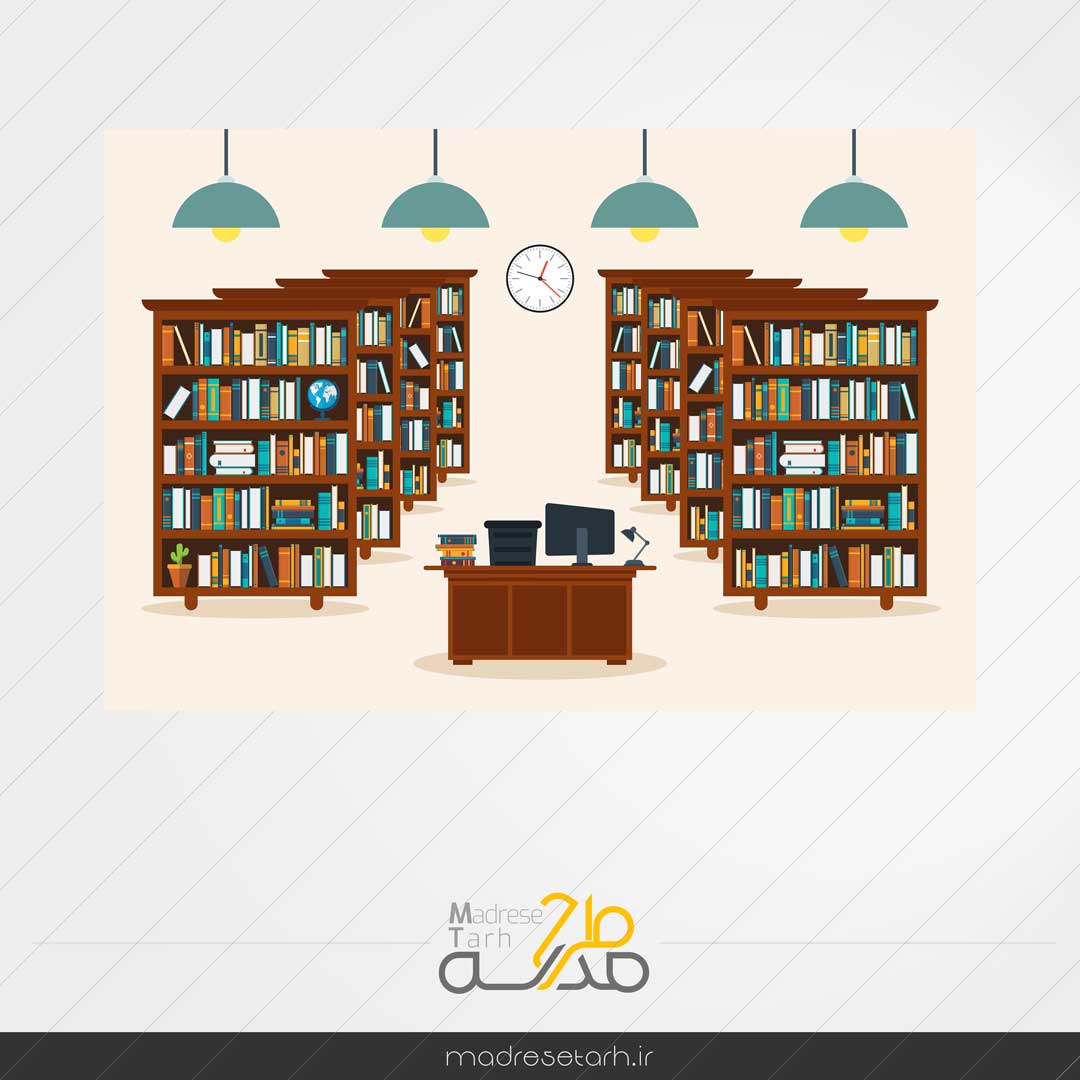 دانلود وکتور کتاب رایگان