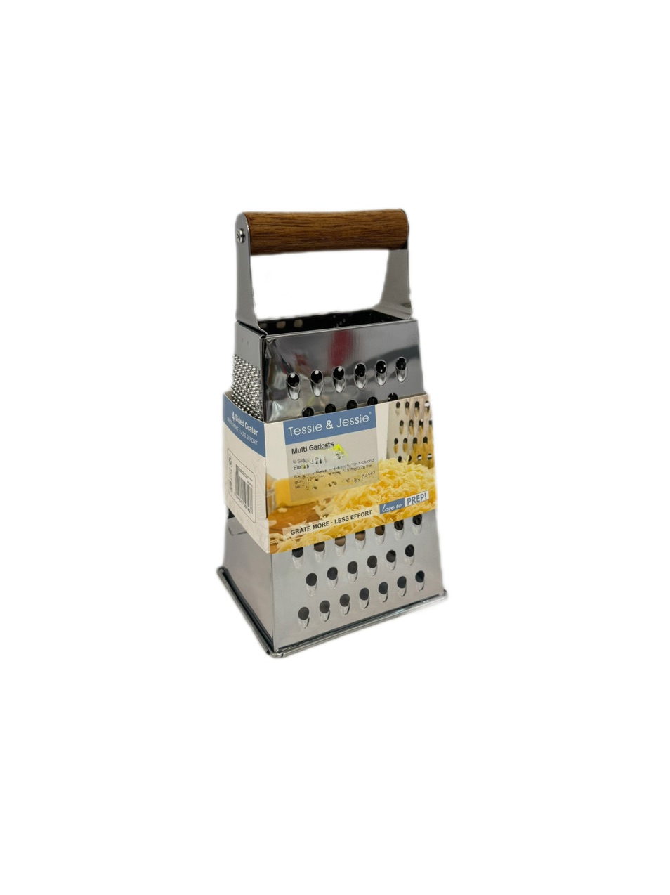 رنده 4 گوش استیل دسته چوبی مدلsk-9443