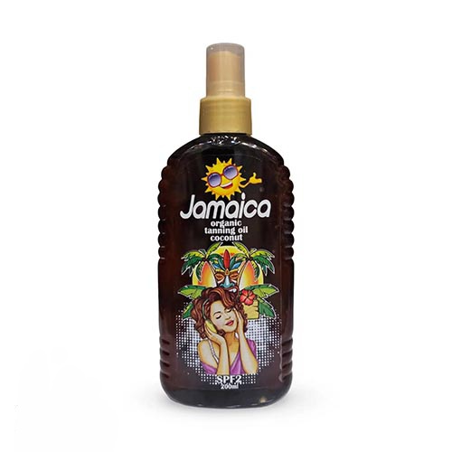 روغن برنز Jamaica مدل Organic Tanning Oil Coconut
