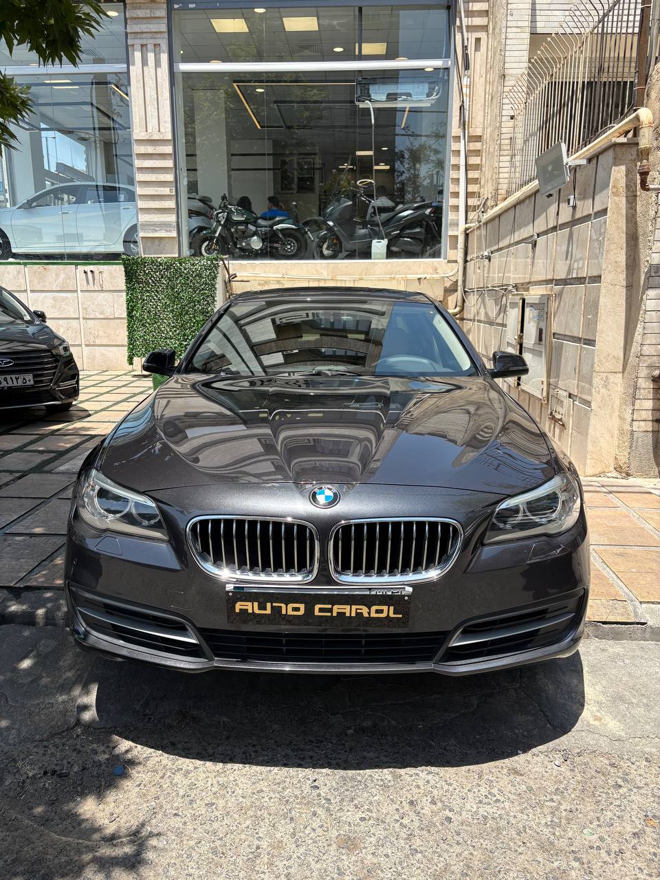bmw 520 2014 خاکستری