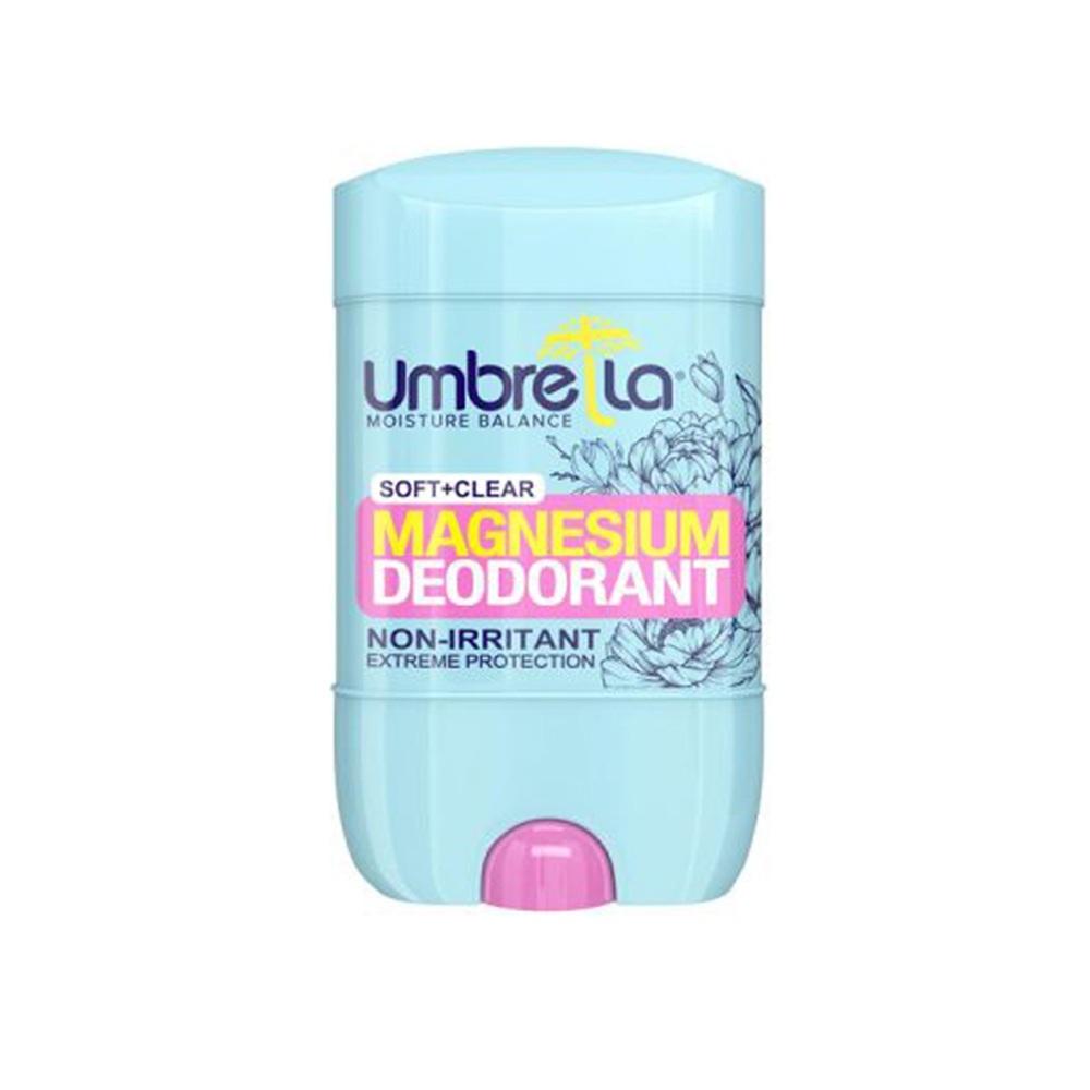 دئودورانت کرمی بدن زنانه آمبرلا مدل Soft And Clear حجم ۷۵ میل