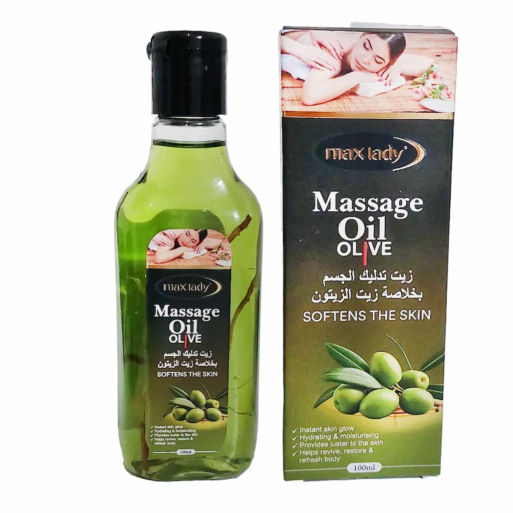 روغن ماساژ تایلندی با عصاره زیتون حجم 100 میل اورجینال  مکس لیدی