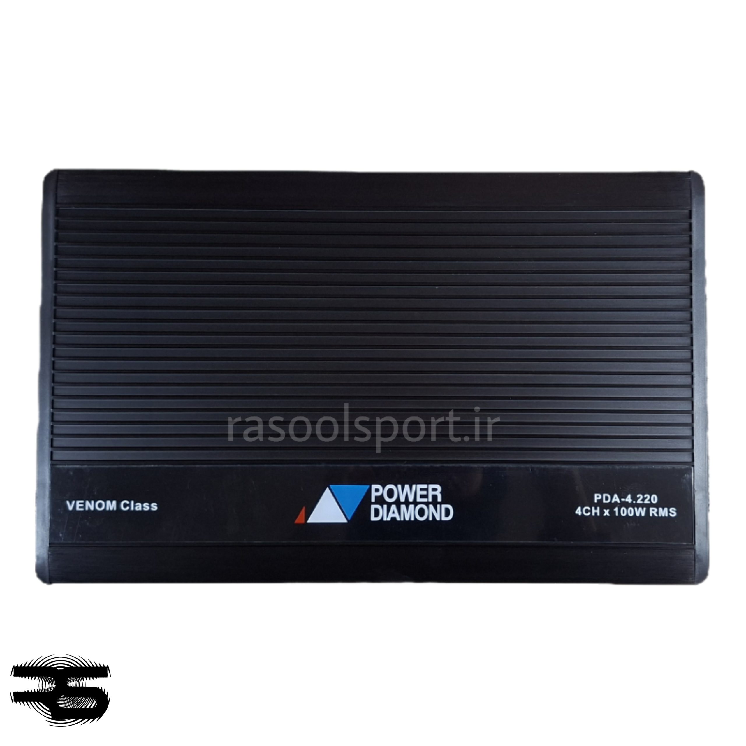 آمپلیفایر چهارکانال (100×4) پاوردایموند PDA-4.220