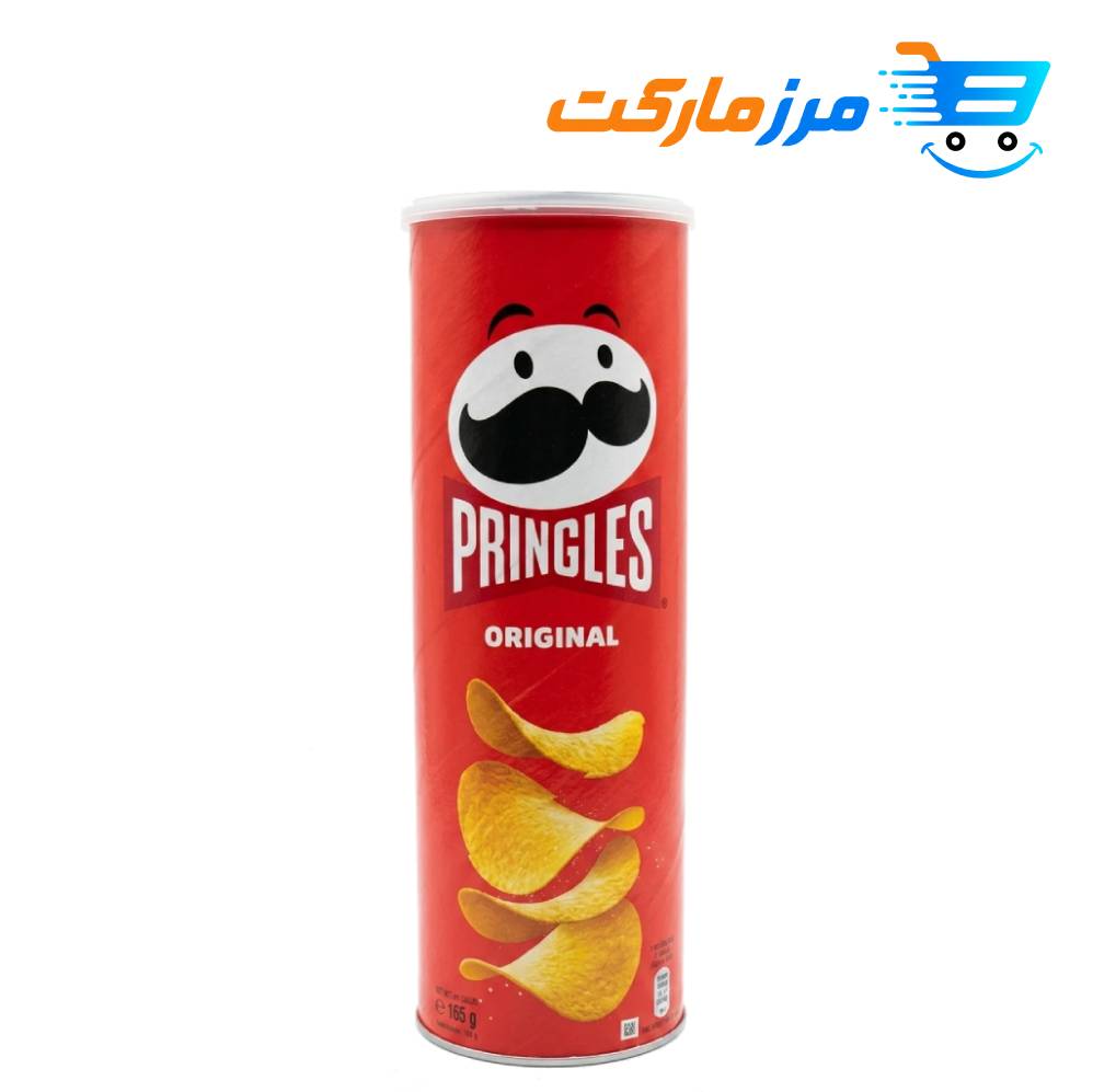 چیپس پرینگلز ساده قرمز Pringles Original 165گرمی