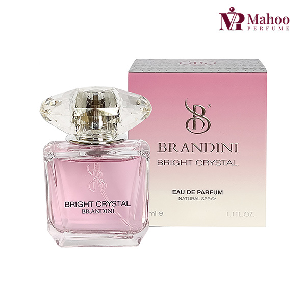 عطر جیبی کریستال برایت زنانه برندینی 33 میل Brandini crystal bright