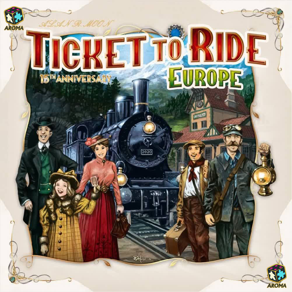 بازی بلیت حرکت: نسخه اروپا | TICKET TO RIDE: EUROPE
