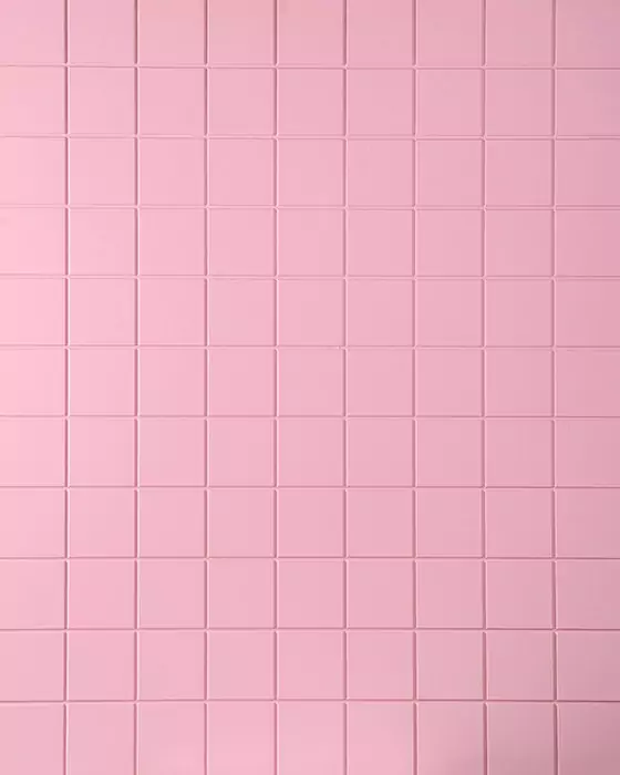 بک دراپ کاشی رنگ صورتی کد ۱۴