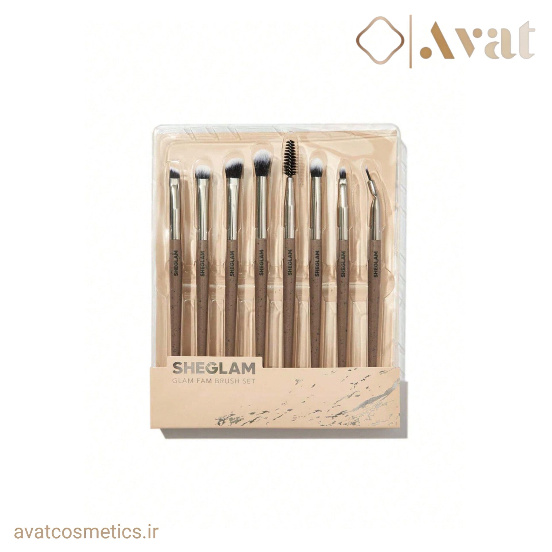 ست براش آرایش چشم شیگلم | SHEGLAM Glam Fam Brush Set