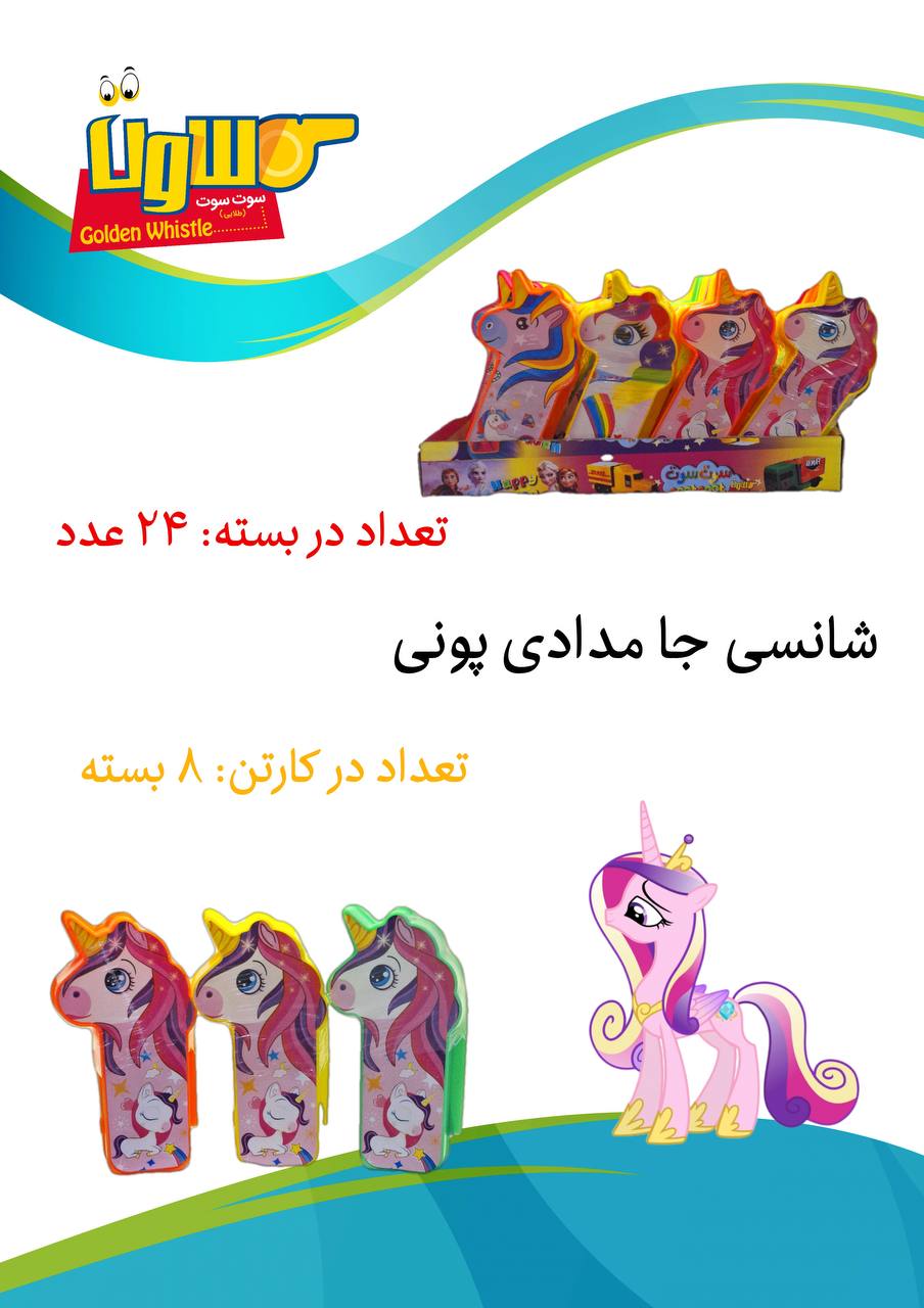 شانسی جامدادی پونی